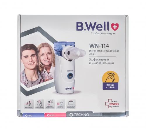 Би Велл Ингалятор WN-114 Adult для взрослых (B.Well, TECHNO), фото-2