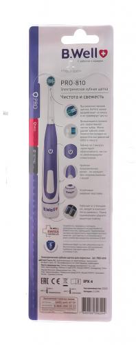 Электрическая зубная щетка PRO-810 для взрослых с батарейками