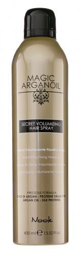 Нук Лак для объемных укладок волос Volumizing Hair Spray, 400 мл (Nook, Magic Arganoil, Secret)