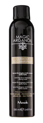 Нук Лак для волос Glamour Eco Hairspray, 250 мл (Nook, Magic Arganoil), фото-2