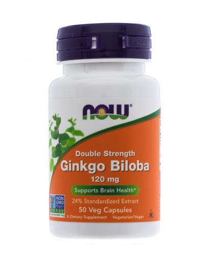 Нау Фудс Экстракт &quot;Гинкго Плюс&quot; 500 мг, 50 капсул (Now Foods, Растительные продукты)