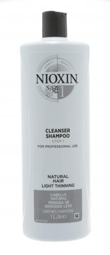 Ниоксин Очищающий шампунь (Система 1) 1000 мл (Nioxin, 3D система ухода, System 1), фото-3