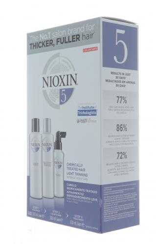 Ниоксин Подарочный набор XXL (Система 5) 300 мл+300 мл+100 мл (Nioxin, 3D система ухода, System 5), фото-3