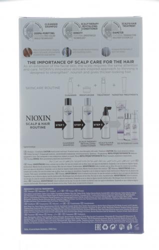 Ниоксин Подарочный набор XXL (Система 5) 300 мл+300 мл+100 мл (Nioxin, 3D система ухода, System 5), фото-5