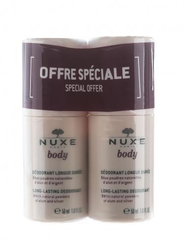 Нюкс Набор Шариковый дезодорант длительного действия  Long-Lasting Deodorant, 2*50 мл (Nuxe, Nuxe body), фото-2