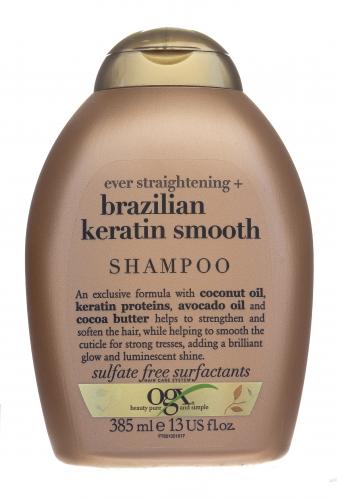Разглаживающий шампунь  для укрепления волос бразильский кератин 385 мл (Для волос), фото-2