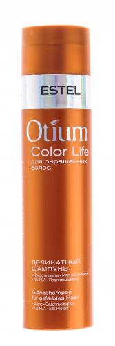 Эстель Деликатный шампунь для окрашенных волос 250 мл (Estel Professional, Otium, Color life), фото-2