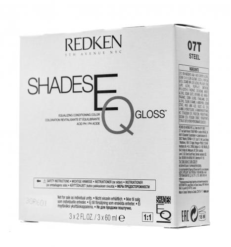 Редкен Краска-блеск без аммиака для тонирования и ухода за волосами Шейдс Икью Глосс, 3*60 мл (Redken, Окрашивание, Shades Eq), фото-3