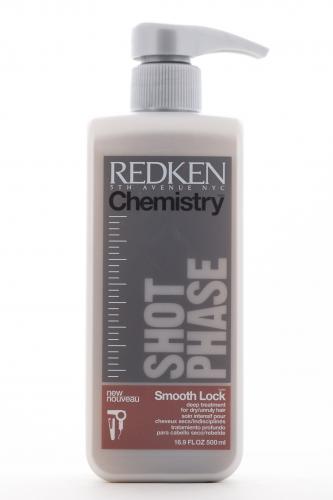 Редкен Шот Фейз Смус Лок  термо-активный уход для сухих непослушных волос 500мл (Redken, Программы глубокого ухода, Redken Chemistry), фото-2