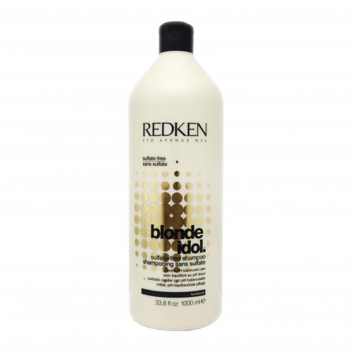 Редкен Blonde Idol Shampoo шампунь восстанавливающий для светлых волос 1000 мл (Redken, Уход за волосами, Blonde Idol), фото-2