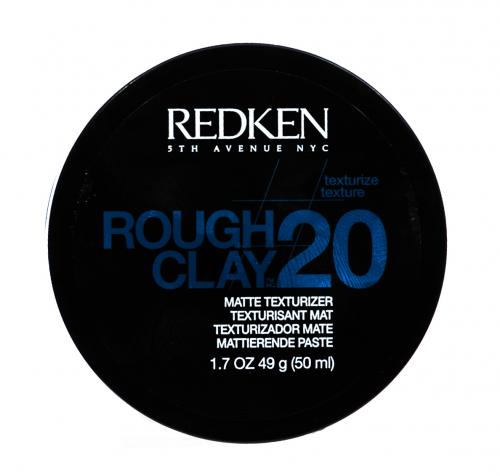 Редкен Раф Клэй 20  Пластичная текстурирующая глина с матовым эффектом  50 мл (Redken, Стайлинг, Texture), фото-5