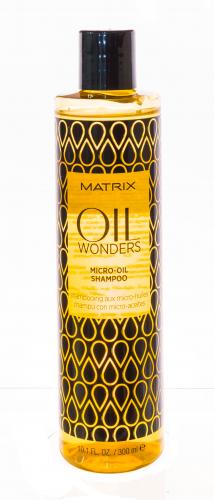 Матрикс Оил Вандерс Легкий Шампунь с микро-каплями масла 300 мл (Matrix, Oil Wonders), фото-3