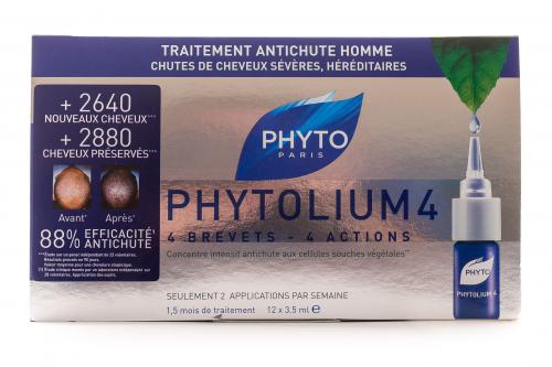 Фитосольба Фитолиум 4 Сыворотка против выпадения волос для мужчин,12х2 мл (Phytosolba, Phytolium), фото-5