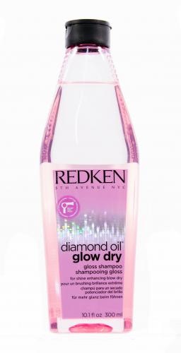 Редкен Diamond Oil Glow Dry Шампунь 300 мл (Redken, Уход за волосами, Diamond Oil), фото-2