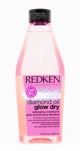 Редкен Diamond Oil Glow Dry Кондиционер 250 мл (Redken, Уход за волосами, Diamond Oil), фото-2
