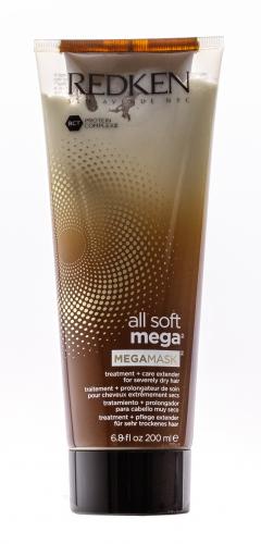 Олл Софт Мега Мегамаска 200 мл (Уход за волосами, All Soft Mega), фото-2