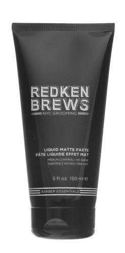 Редкен Жидкая матирующая паста для укладки Liquid Matte Paste, 150 мл (Redken, Мужская линия), фото-2