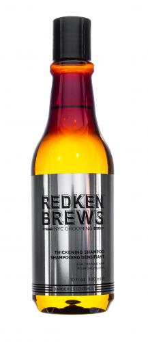 Редкен Уплотняющий шампунь Brews Thickening Shampoo, 300 мл (Redken, Мужская линия), фото-4