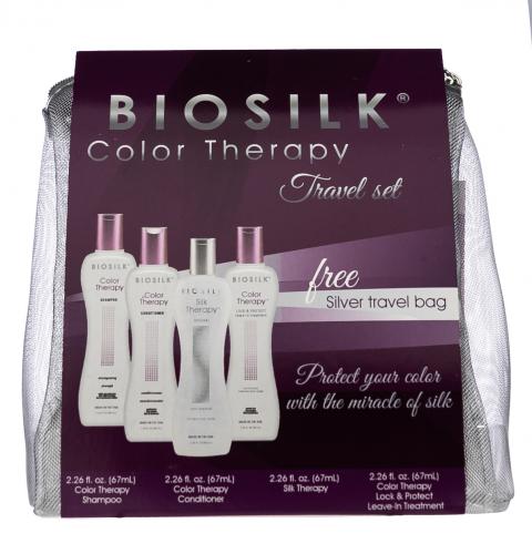 Дорожный набор BIOSILK ЗАЩИТА ЦВЕТА (, Color Therapy), фото-2