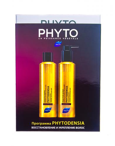 Фитосольба Подарочный набор Фитоденсия: шампунь, 50 мл + маска-флюид, 50 мл (Phytosolba, Phytodensia), фото-2