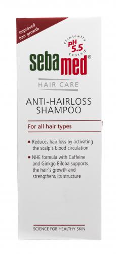 Себамед Шампунь против выпадения волос Anti-hairloss Shampoo, 200 мл (Sebamed, Hair Care), фото-6
