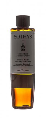 Сотис Париж Ароматное масло для душа, 200 мл   (Sothys Paris, Аутентичный Spa-уход за телом "Индонезия"), фото-4