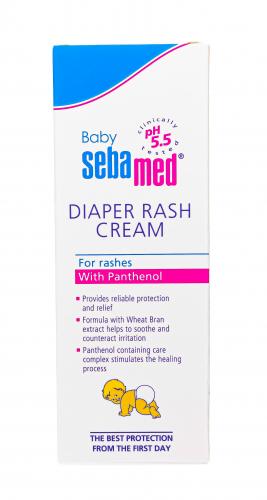 Себамед Крем детский под подгузник Diaper rash cream, 100 мл (Sebamed, Baby), фото-2