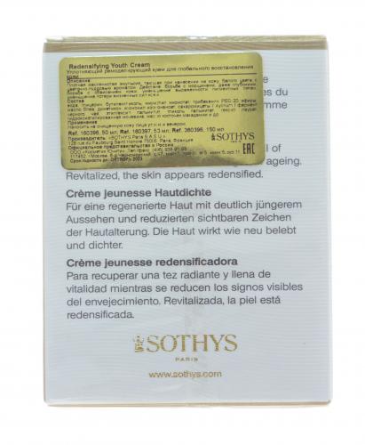 Сотис Париж Уплотняющий ремоделирующий крем Redensifying Youth Cream, 50 мл (Sothys Paris, Youth Anti-Age Creams), фото-5