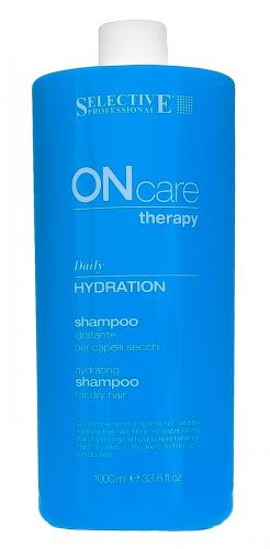 Селектив Увлажняющий шампунь для сухих волос Hydration shampoo 1000 мл (Selective, Hydrate), фото-4
