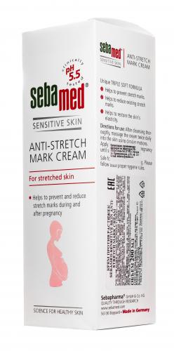 Крем против растяжек Anti-Stretch Mark Cream, 200 мл (Sensitive Skin), фото-4