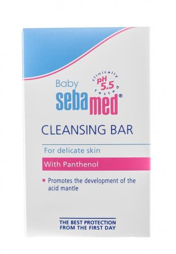 Себамед Мыло детское очищающее Baby cleansing bar 100 г (Sebamed, Baby), фото-2