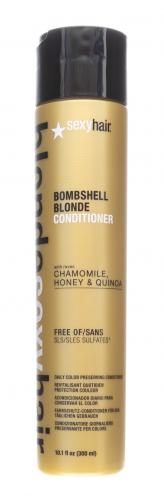 Секси Хаир Bombshell Blonde Conditioner Кондиционер для сохранения цвета без сульфатов 300 мл (Sexy Hair, Blonde Sexy Hair), фото-2