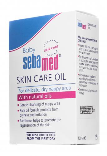 Очищающее детское масло Baby Skin care oil, 150 мл (Baby), фото-3