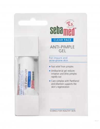 Себамед Гель для лица против несовершенств Anti-Pimple Gel, 10 мл (Sebamed, Clear Face), фото-2