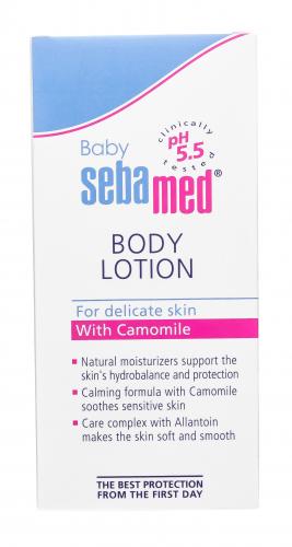 Себамед Лосьон Baby body lotion, 200 мл (Sebamed, Baby), фото-5