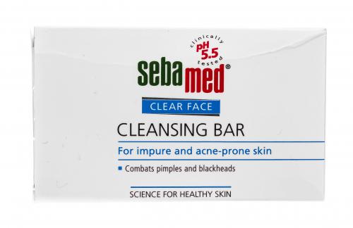 Себамед Мыло для лица Cleansing bar, 100 г (Sebamed, Clear Face), фото-3