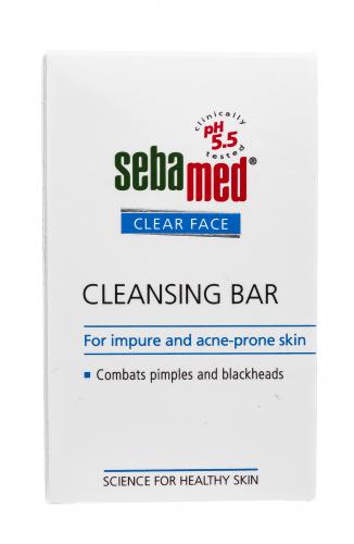 Себамед Мыло для лица Cleansing bar, 100 г (Sebamed, Clear Face), фото-5