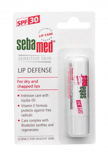 Себамед Помада для губ гигиеническая Lip Defence SPF 30, 4,8 г (Sebamed, Sensitive Skin), фото-4