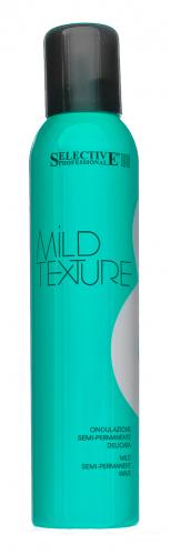 Селектив Полустойкая щадящая завивка Mild Texture с протеинами шелка и экстрактом магнолии, 250 мл (Selective, Mild Texture), фото-2