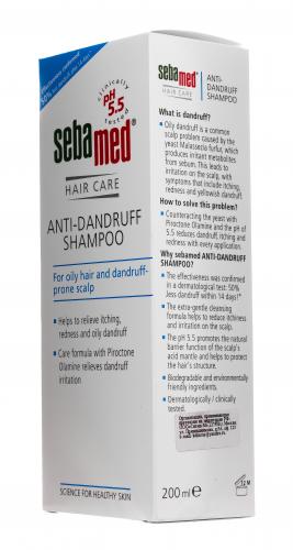 Себамед Шампунь против перхоти Anti-dandruff Shampoo, 200 мл (Sebamed, Hair Care), фото-5
