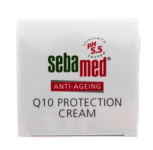 Себамед Крем для лица антивозрастной защитный Q10 Protection Cream, 50 мл (Sebamed, Anti-Ageing), фото-4