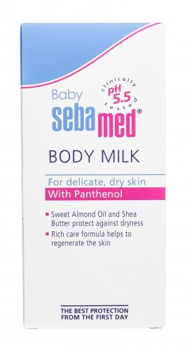 Себамед Молочко для тела детское Baby body milk, 200 мл (Sebamed, Baby), фото-3