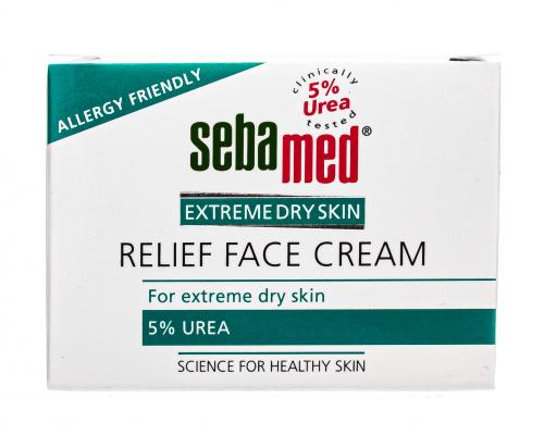 Себамед Крем для лица Relief face cream 5 % urea, 50 мл (Sebamed, Extreme Dry Skin), фото-7