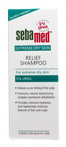 Себамед Шампунь для волос Relief shampoo 5 % urea, 200 мл (Sebamed, Extreme Dry Skin), фото-2