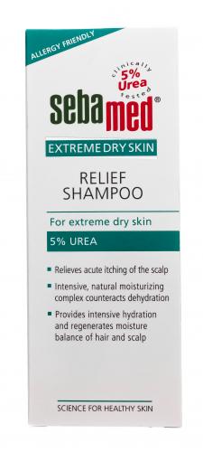 Себамед Шампунь для волос Relief shampoo 5 % urea, 200 мл (Sebamed, Extreme Dry Skin), фото-7