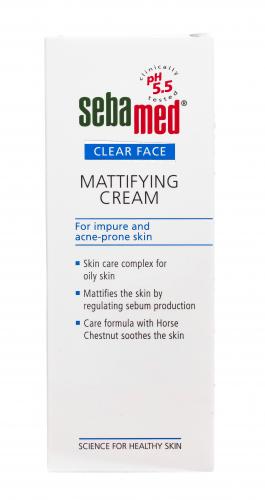 Себамед Крем для лица матирующий Mattifying Cream, 50 мл (Sebamed, Clear Face), фото-5