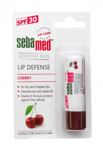 Себамед Помада для губ гигиеническая Lip Defense SPF 30 SPF 30 вишня, 4,8 г (Sebamed, Sensitive Skin), фото-2