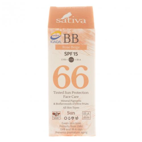 Крем солнцезащитный с тонирующим эффектом &quot;№ 66 Rose Beige SPF 30&quot;  30 мл (Sun), фото-2