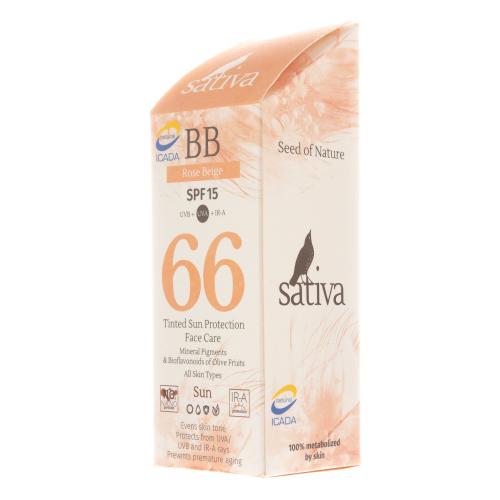 Крем солнцезащитный с тонирующим эффектом &quot;№ 66 Rose Beige SPF 30&quot;  30 мл (Sun), фото-3