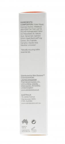 Скин Докторс Лосьон-карандаш для проблемной кожи лица Zit Zapper, 10 мл (Skin Doctors, Clear), фото-6